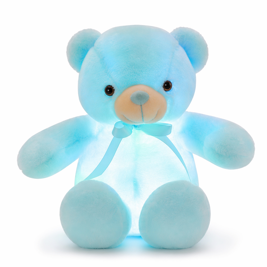 Colorful LED Teddy Bear: Beautiful & Popular Blue