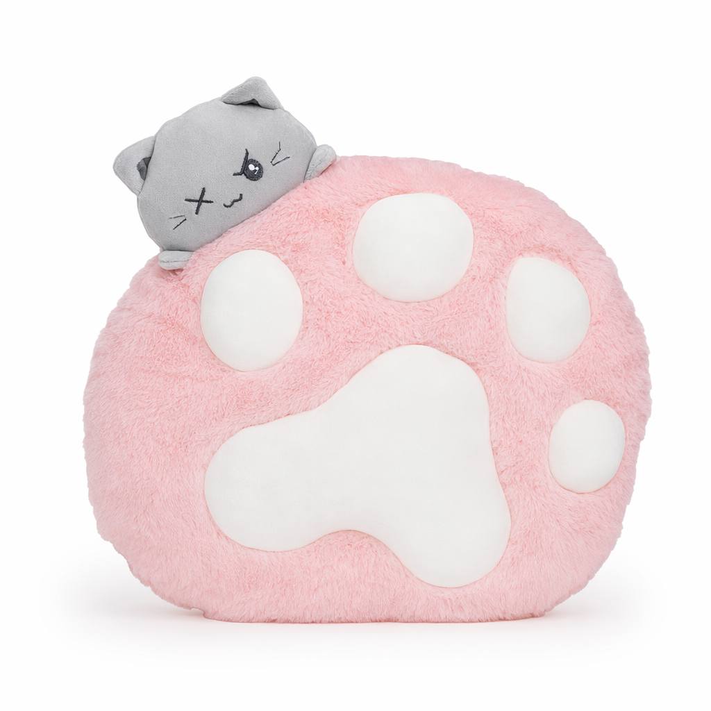 Ezekiel - Soft Cat Claw Plushies Pink
