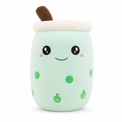 Theodore - Boba Milk Tea Plush Playtoy Green