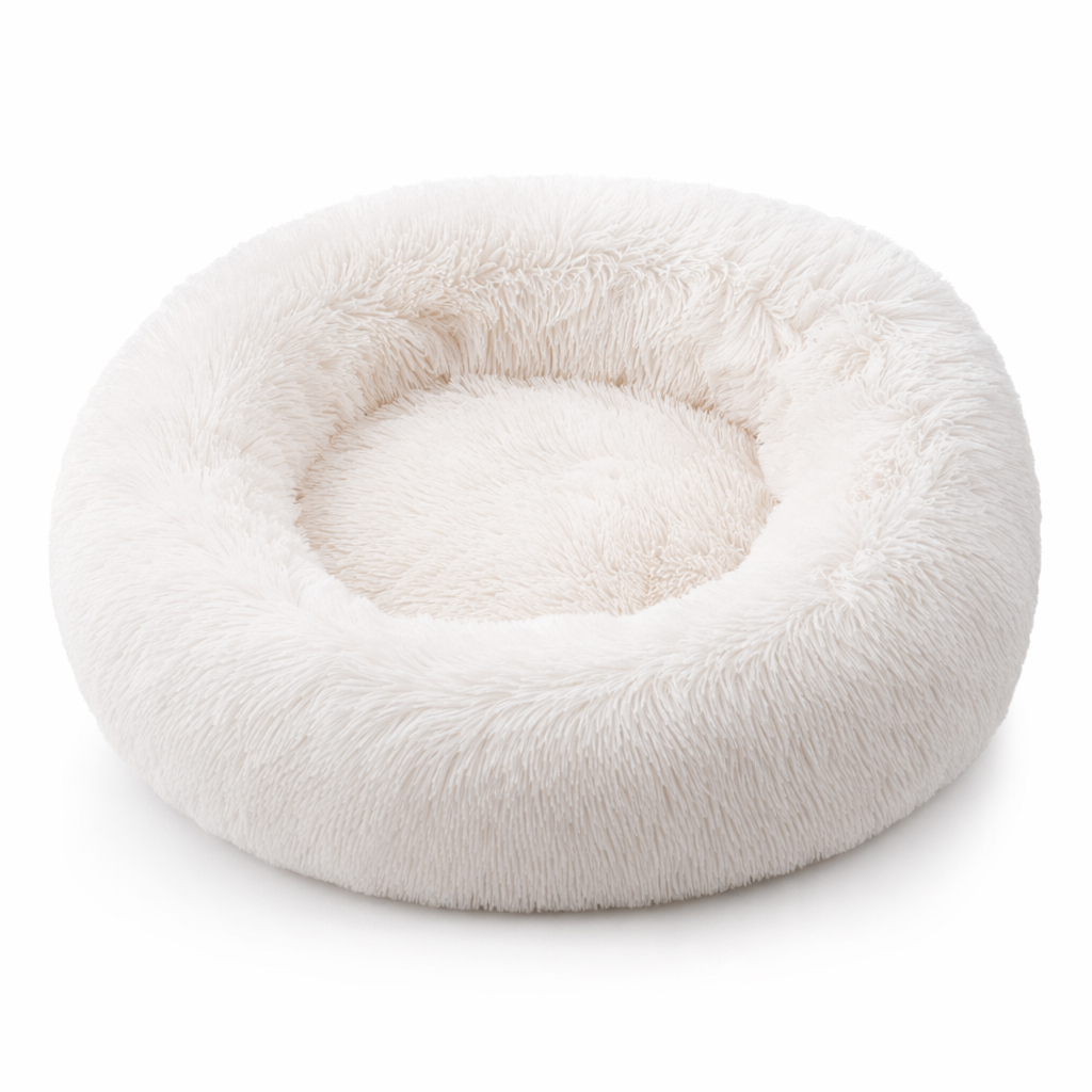 Cozy Plush Fleece Pet Bed 1