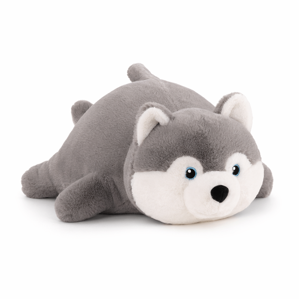 Cute and Cozy Fluffy Dog Gray
