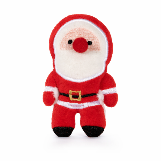 Christmas Plush Squeaky Toy: Interactive, Chewable Red