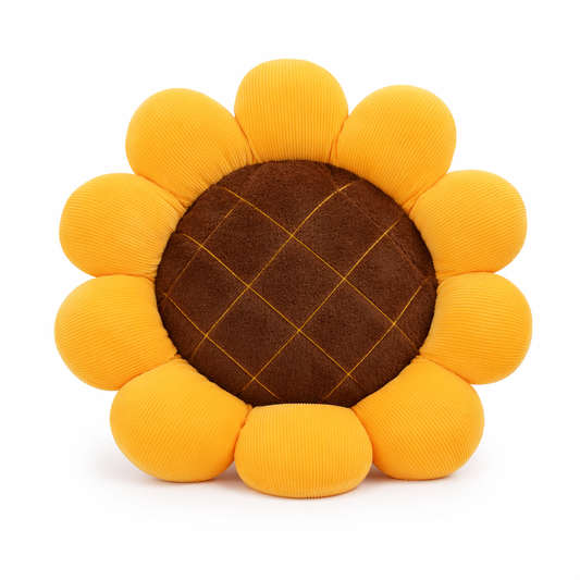 Colorful Sunflower Mat Stuffed Toy Picture