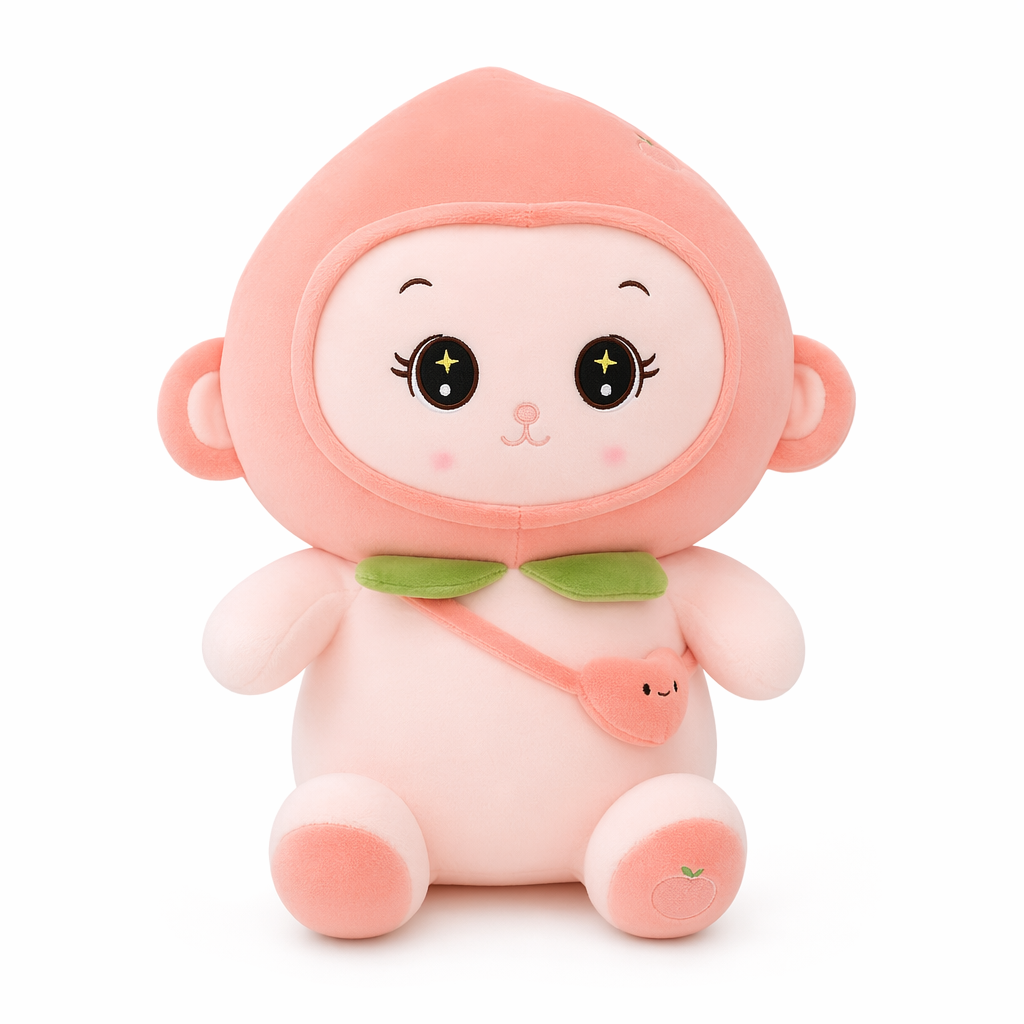 Ethan - Pink Peach Monkey 35cm