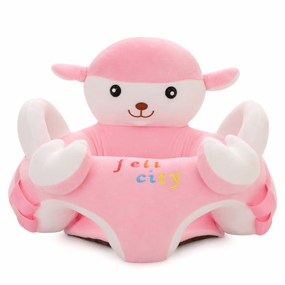 Plush Kids Sofa Pink