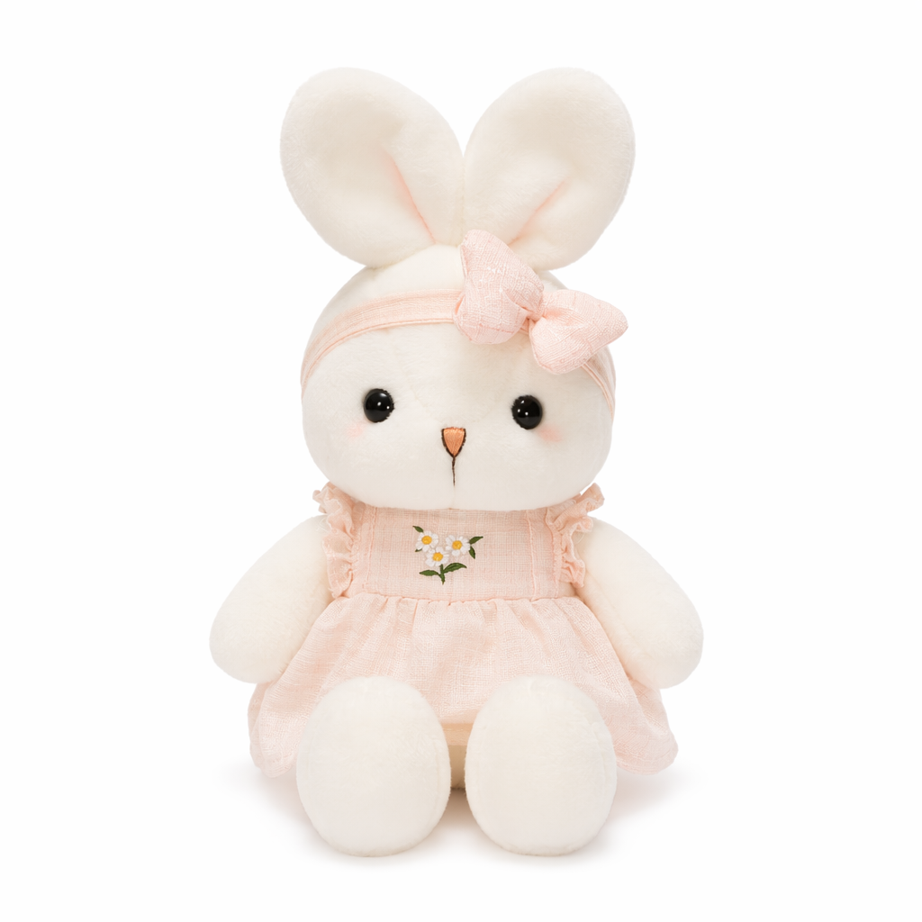 Bunny Plush Toys - Adorable, Soft, Kawaii Pink