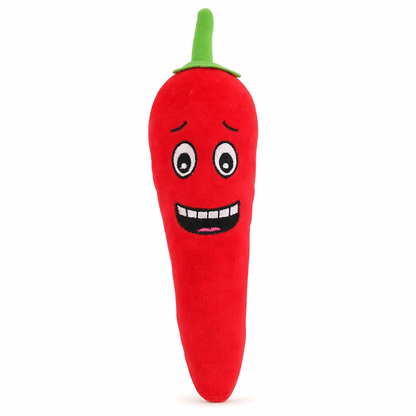 Interactive Squeaky Plush Dog Toys Chili