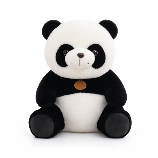 Brooklyn - Kawaii 25cm Panda Plush Toy White