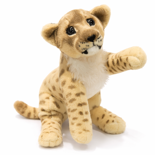 Adorable Plush Animal Collection: Lovely Lions, Tigers, Leopards 1