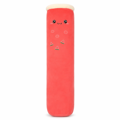 Bubble Milk Tea Plush Pillow Red