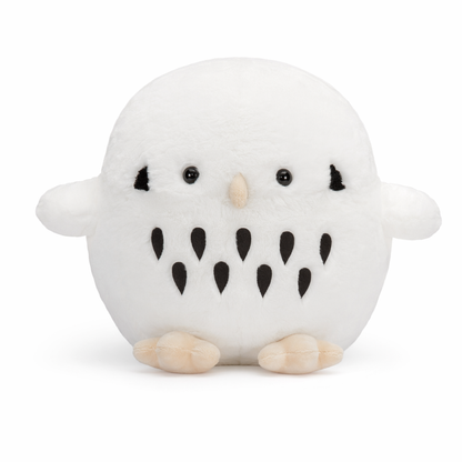 Everly - 38cm Owl Plush White