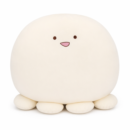 Rowan - Soft, Squishy, Octopus Plush Toy White