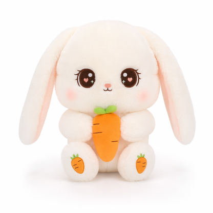 Adrian - Fluffy Bunny Rabbit with Carrot Bunny