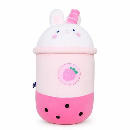 Owen - Boba Milk Tea Plush Playtoy Pink