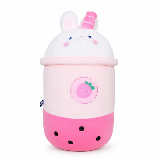 Owen - Boba Milk Tea Plush Playtoy Pink