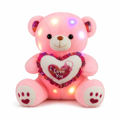 Valentine's Night Glow LED Teddy 1