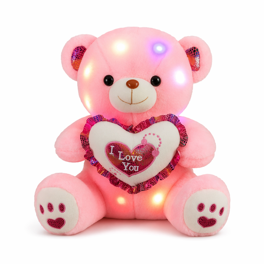 Valentine's Night Glow LED Teddy 1