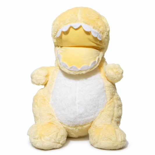 Rexy - Adorable and cuddly dino plush Yellow