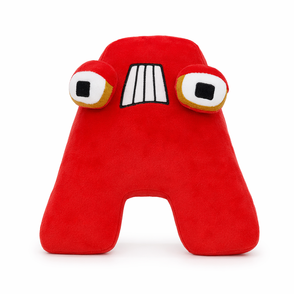Cute and Quirky Anime Alphabet Plushies A