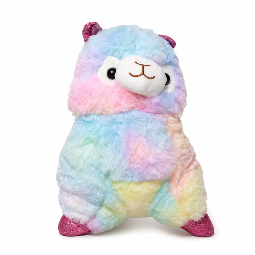 Luminous Alpaca Plush Toy Surprise Rainbow