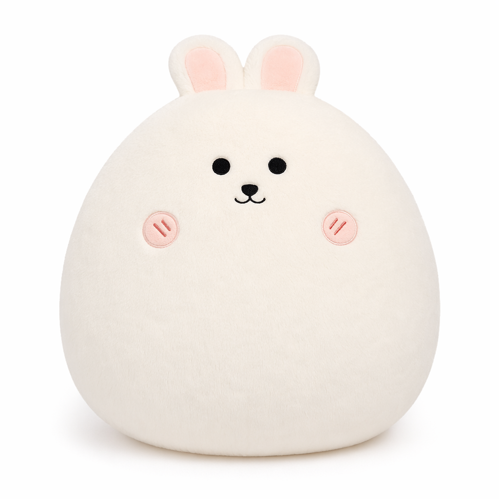 Bella - Soft, Squishy Fatty Cat Plushie White