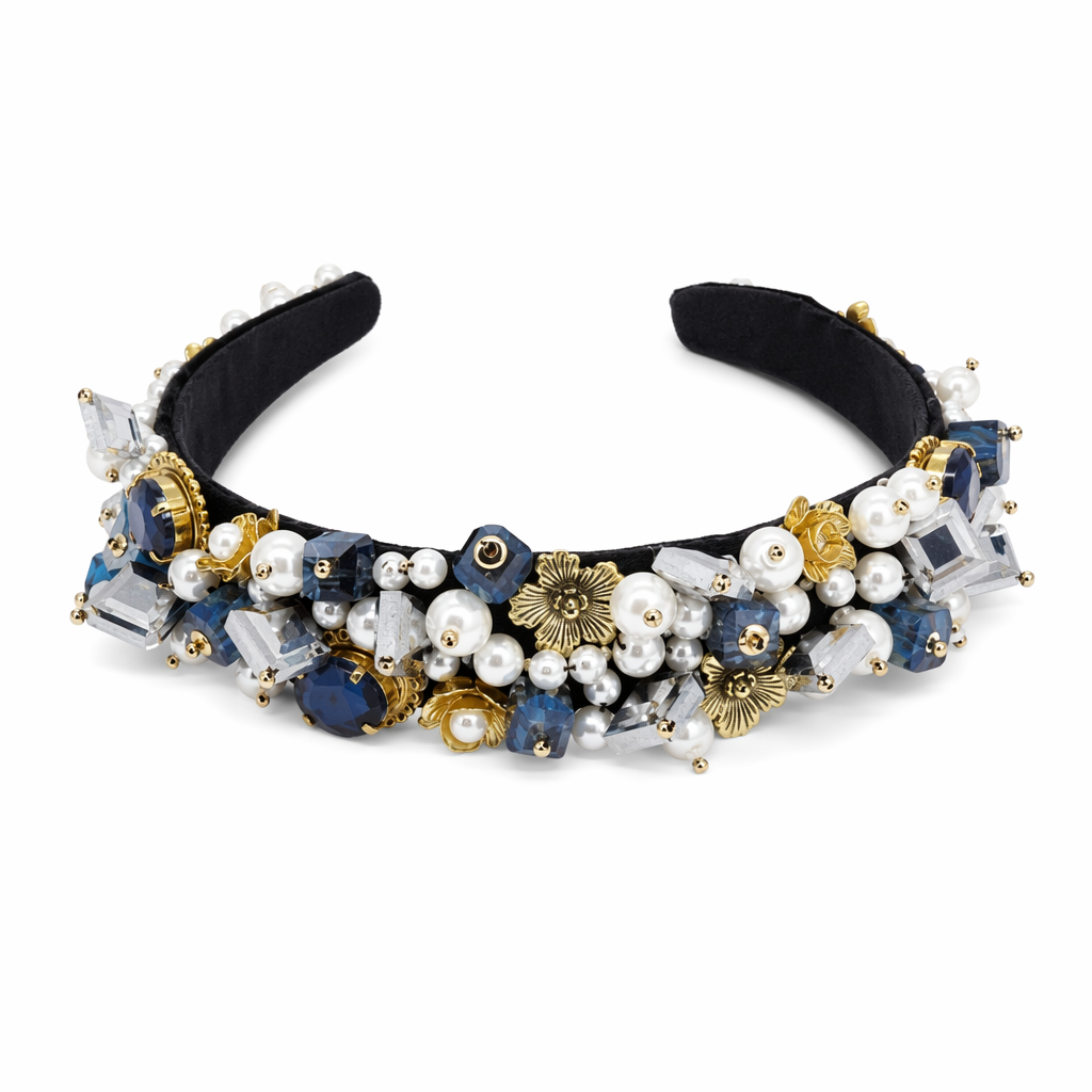 Sparkly Rhinestone Headbands: Luxurious Hair Accessories colorful