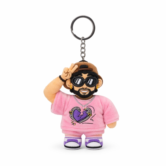 Bad Bunny Keychain: Cute ized PVC 1