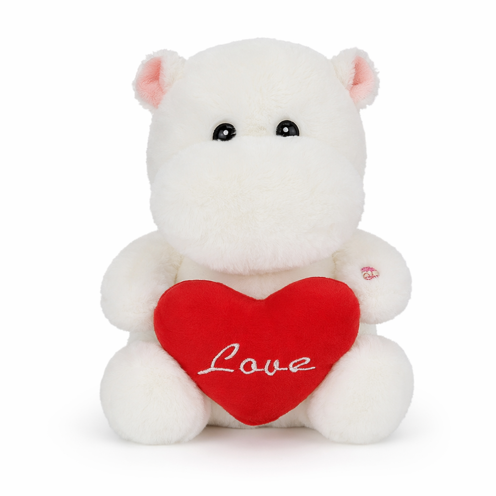 Glowing LED Hippo Plush Toy 1