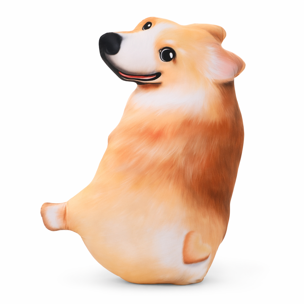 Creative 3D Corgi Plush Pillows 1