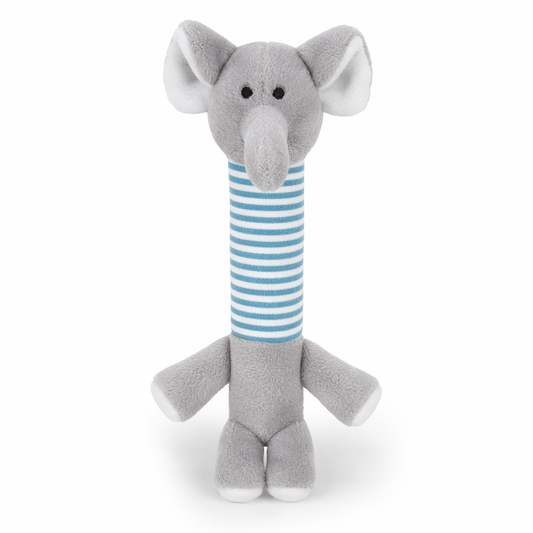 Durable Interactive Plush Pet Toys Gray