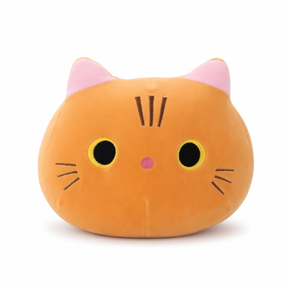 Madison - Kawaii 25cm Black Cat Plush Orange