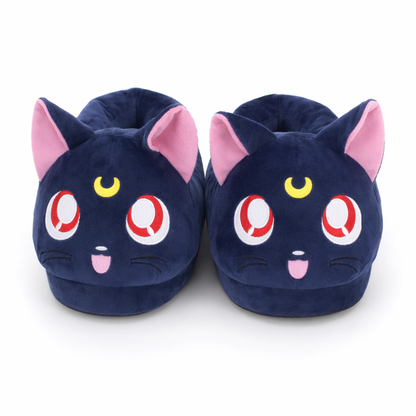 Delilah - Soft Sailor Moon Plush Slippers 28cm Blue