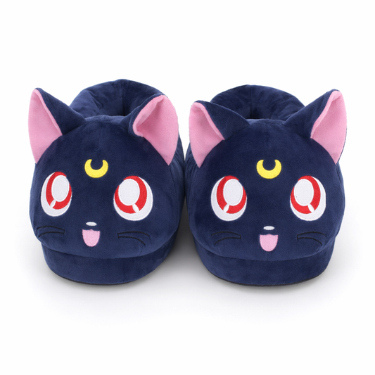 Delilah - Soft Sailor Moon Plush Slippers 28cm Blue