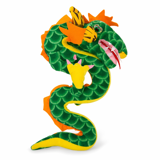 50cm  Chinese Dragon Plush green