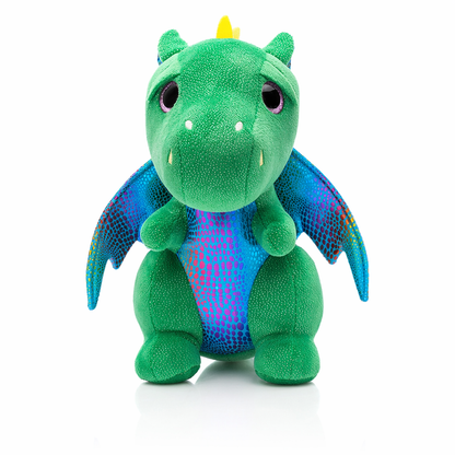 Adorable 25cm Dragon Plush Toy green