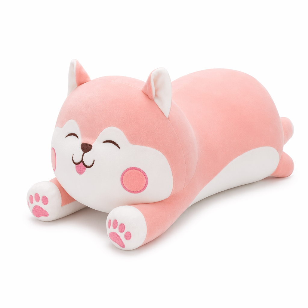 Gabriella - Fatty Squishy Kawaii Cat Plush Pink