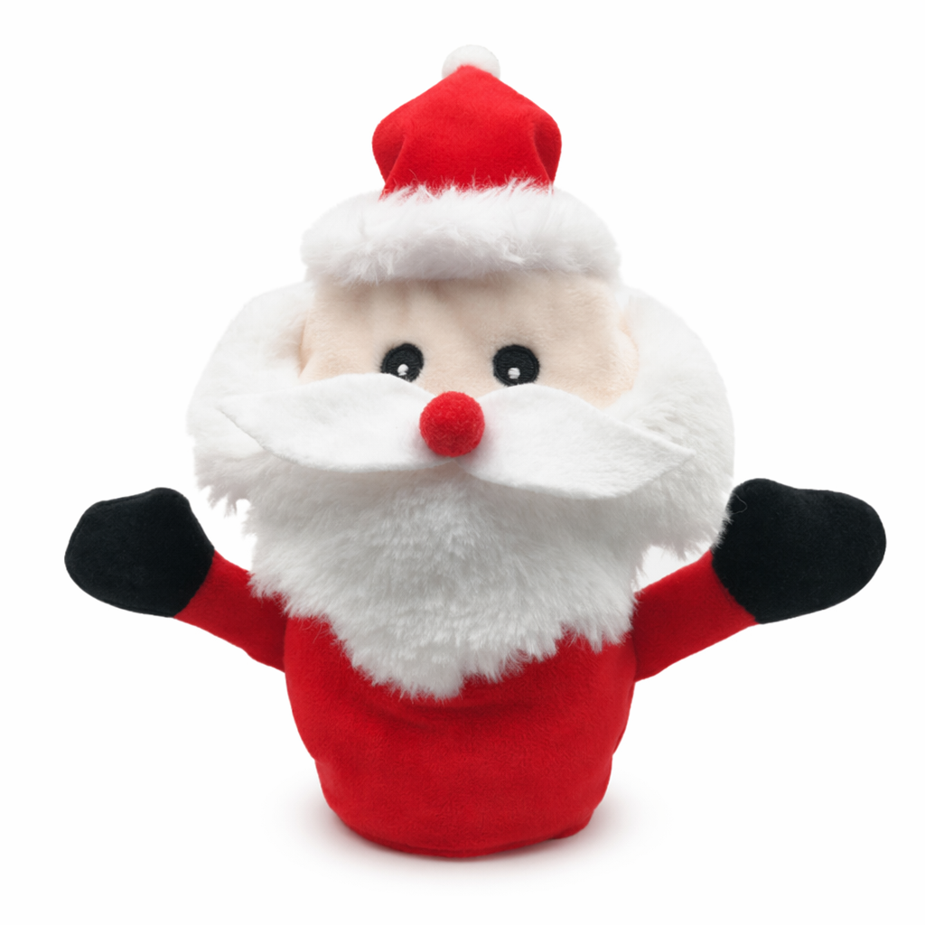 Reversible Santa Claus Plush Toys: Festive Christmas Snowman Flip! A