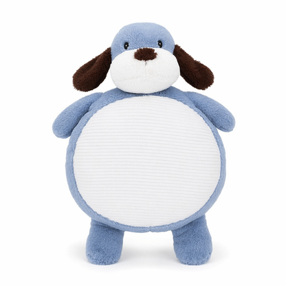 Bull Terrier Plush Sofa Toy Blue