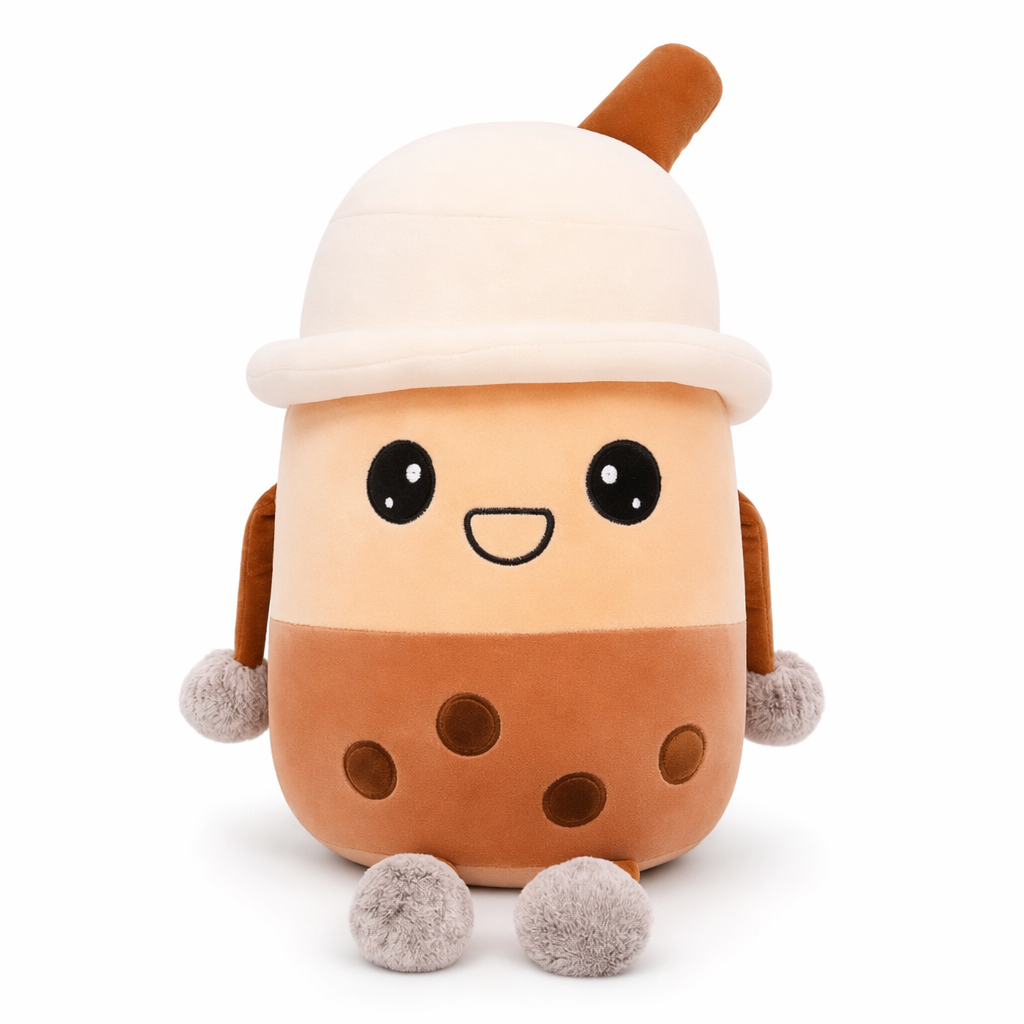 Soft, Cute, Boba Tea Plushie A