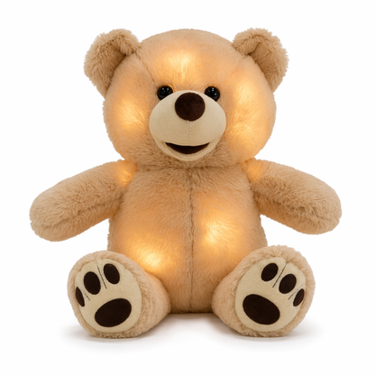 Toy Teddy Bear with Light Brown