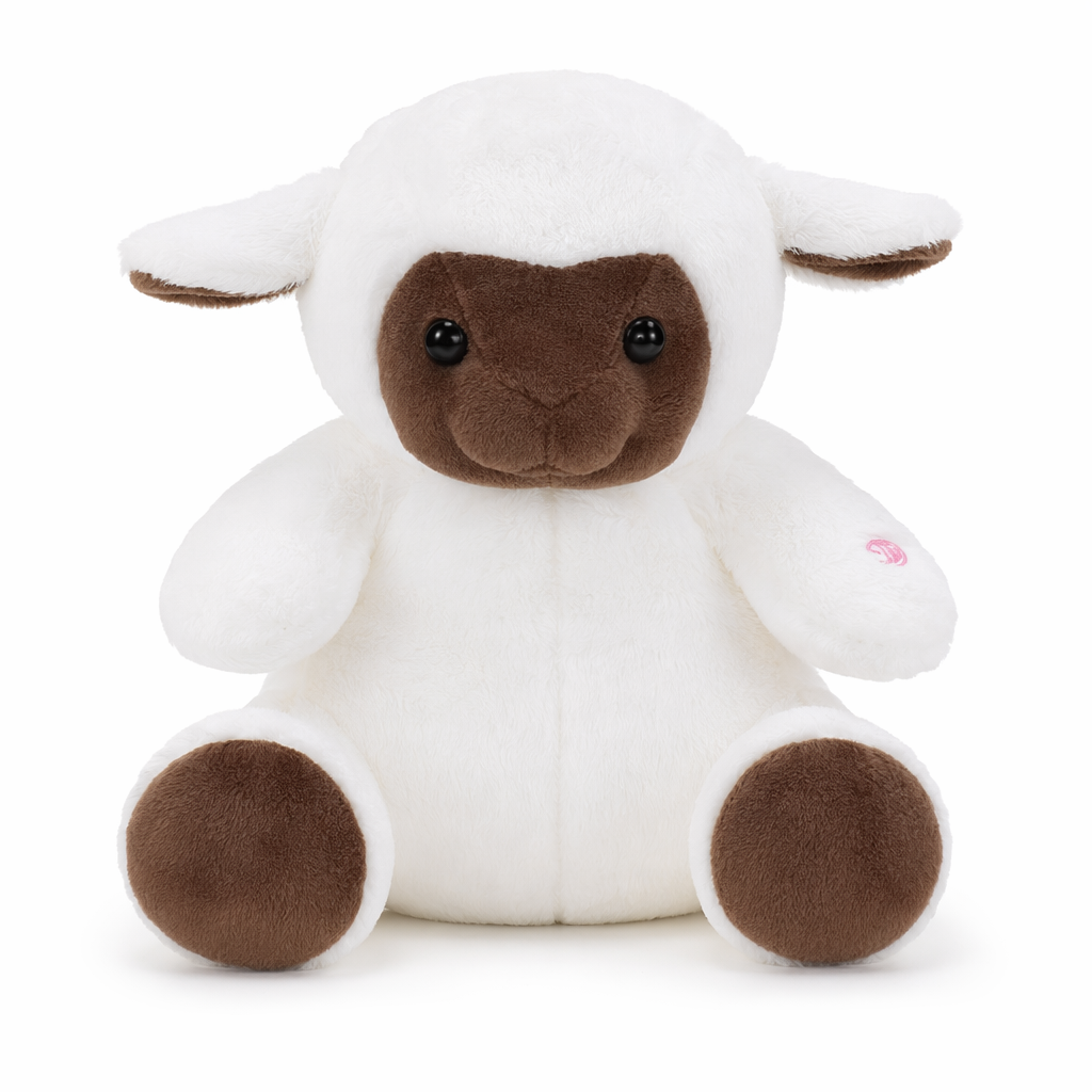 Glowing Rainbow Alpaca Plush Toy 1