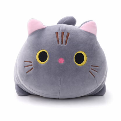 Madison - Kawaii 25cm Black Cat Plush Gray