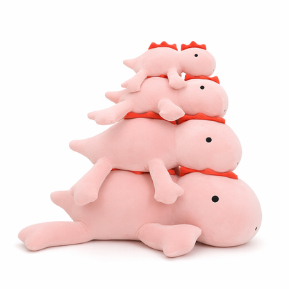 Thomas - 30cm Cute Pink Dinosaur Plush Pink
