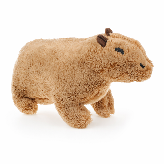 Izable Wildlife Capybara Plush Toys Brown