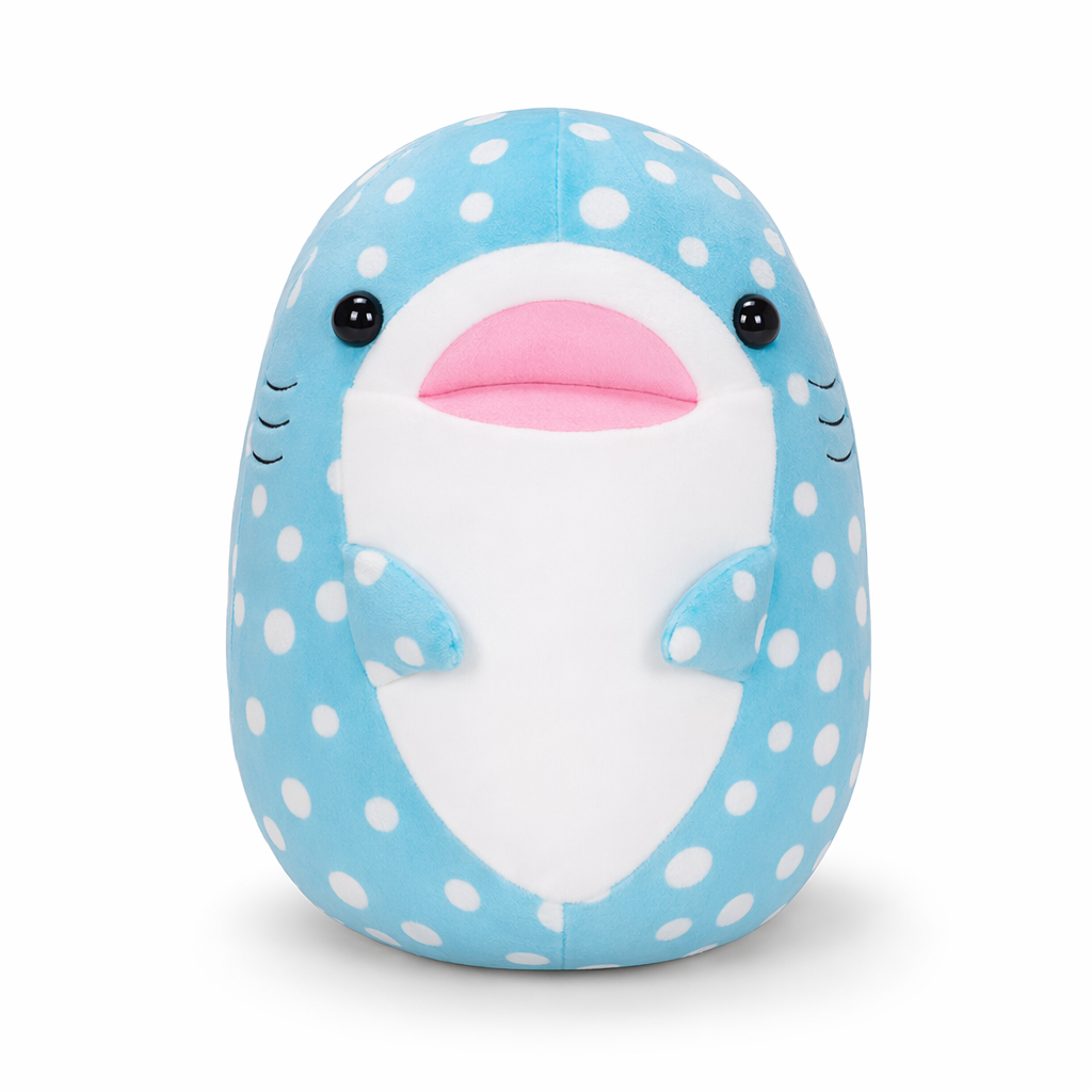 Luca - Soft Boba Shark Plush Blue