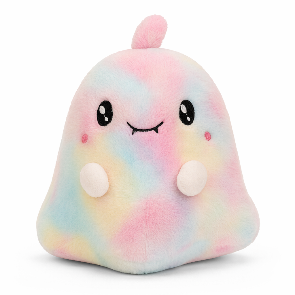 Spooky Ghost Plush Pillow: Halloween Haunt 4