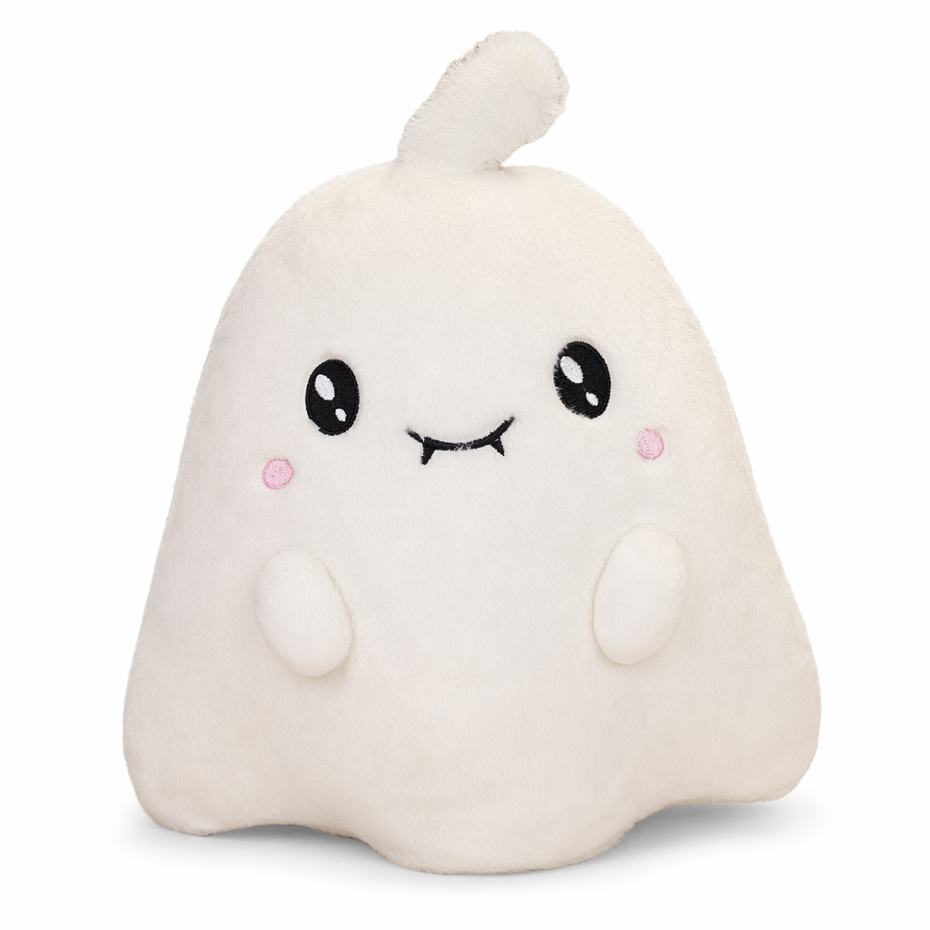 Spooky Ghost Plush Pillow: Halloween Haunt 1