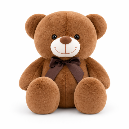 Colorful, Small, Cute, Plush, Valentine/Wedding Gift Brown