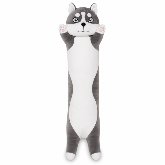 Wolfy - Soft and cuddly long cat (Grey) 90cm