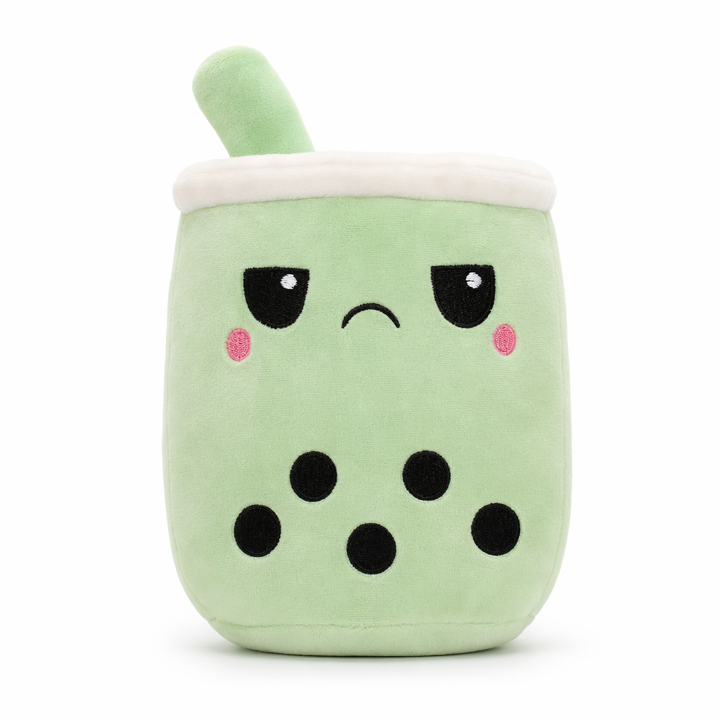 Kawaii Stuffed Doll: Boba Bubble Tea 2